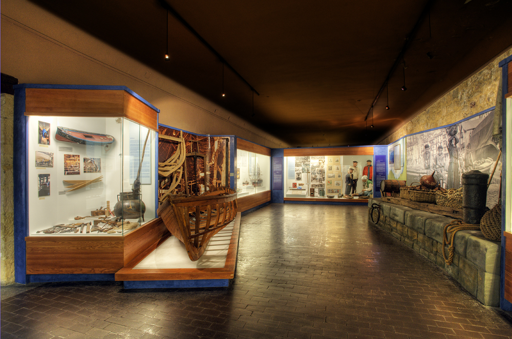 Sala El Mar de los Vascos © Euskal Museoa Bilbao