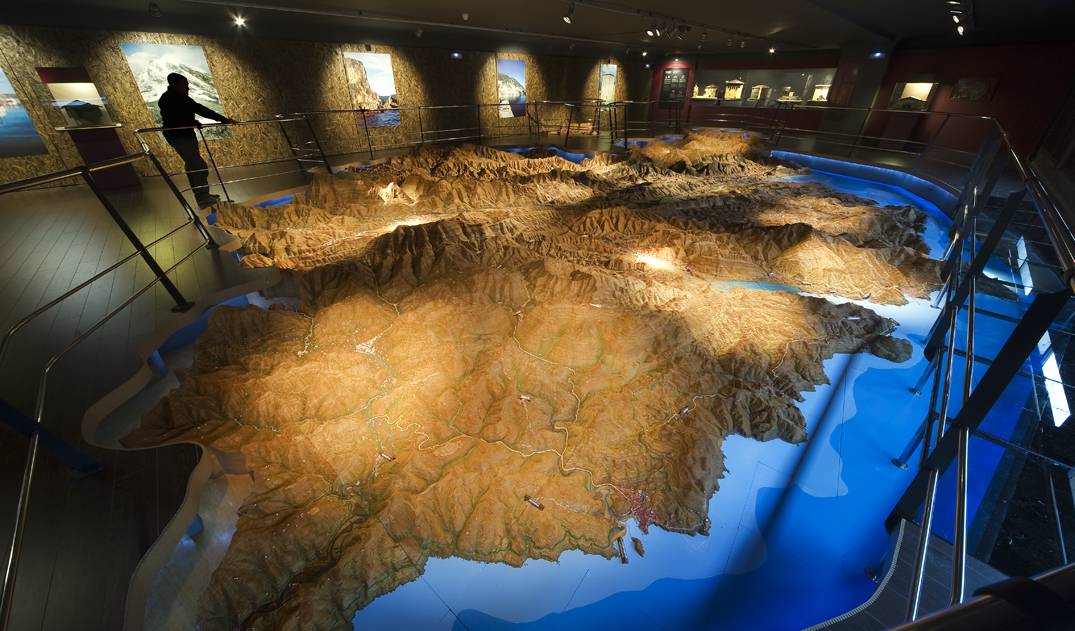 Sala Maqueta de Bizkaia © Euskal Museoa Bilbao 