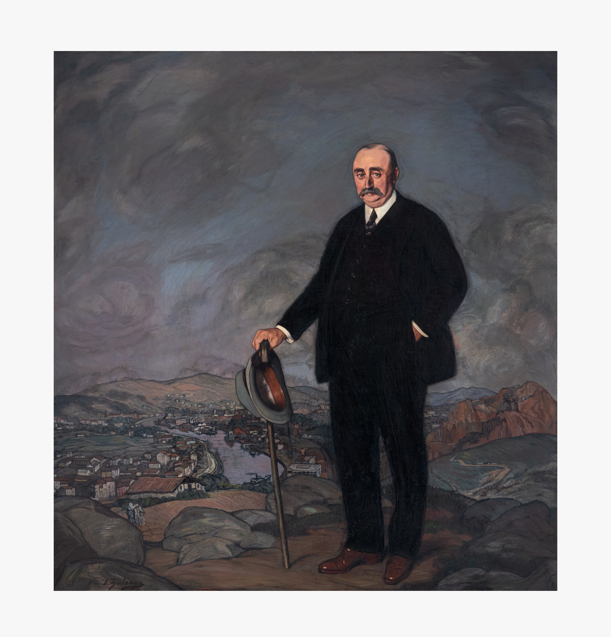Ramón de la Sota y Llano jaunaren erretratua